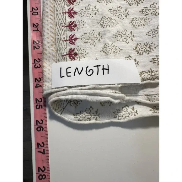 Sundance Womans Floral Embroidered Tank Top Size XS Cottagecore Boho Y2K Hippie - Picture 7 of 12